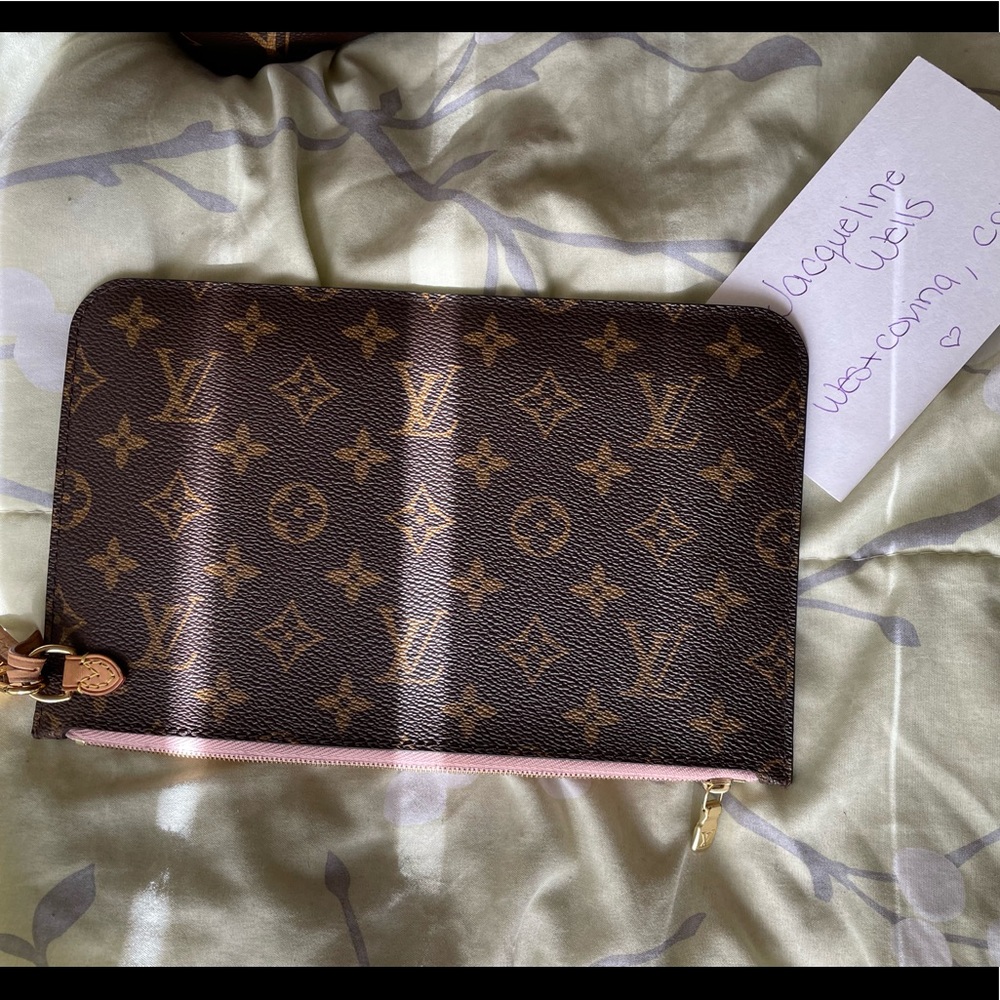 ❌SOLD❌ Neverfull Pochette Monogram in Rose Ballerine